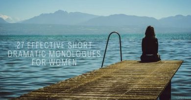 27 Effective Short Dramatic Monologues for Women 1