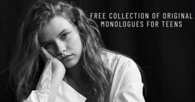 Free Teen Monologues